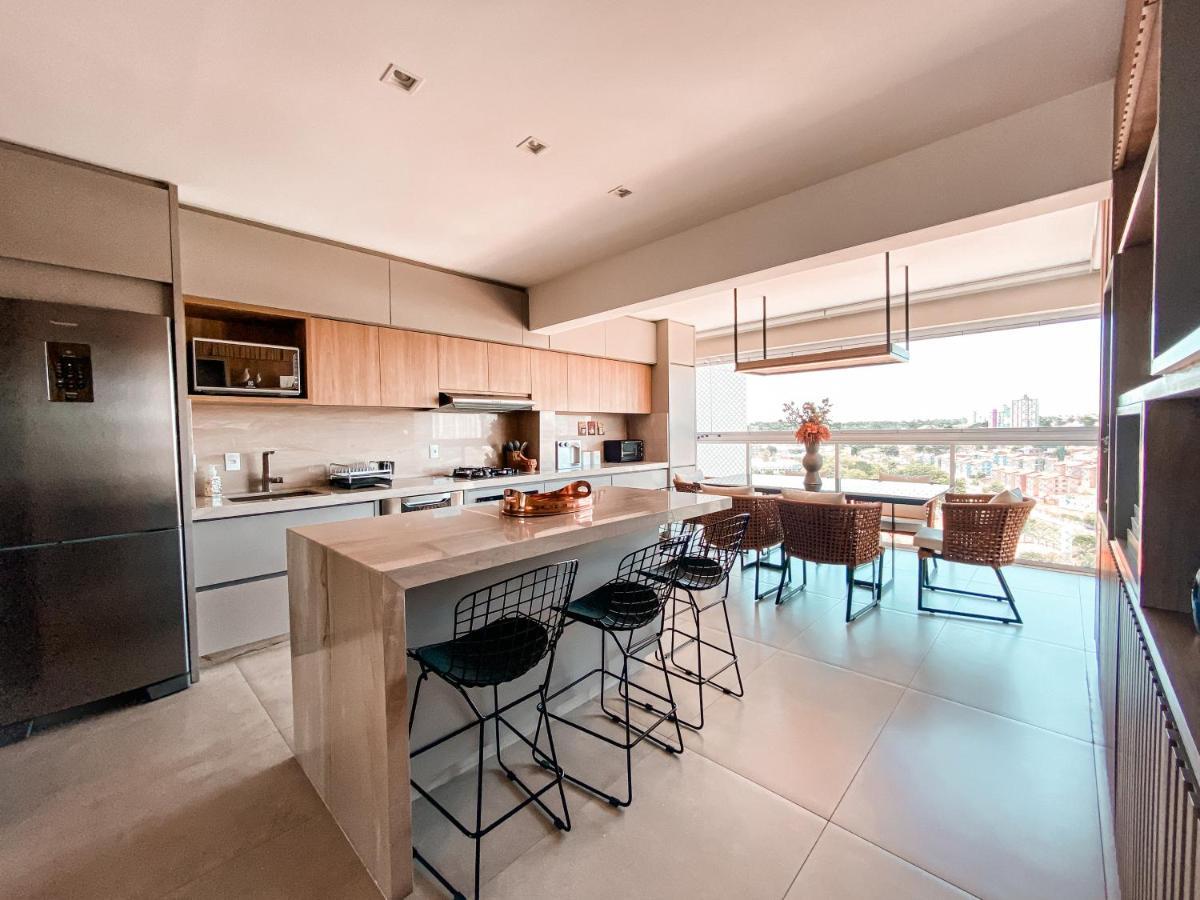 Апартаменты Luxuoso Apto 2Q Jd Goias - 1103T Гояния Экстерьер фото