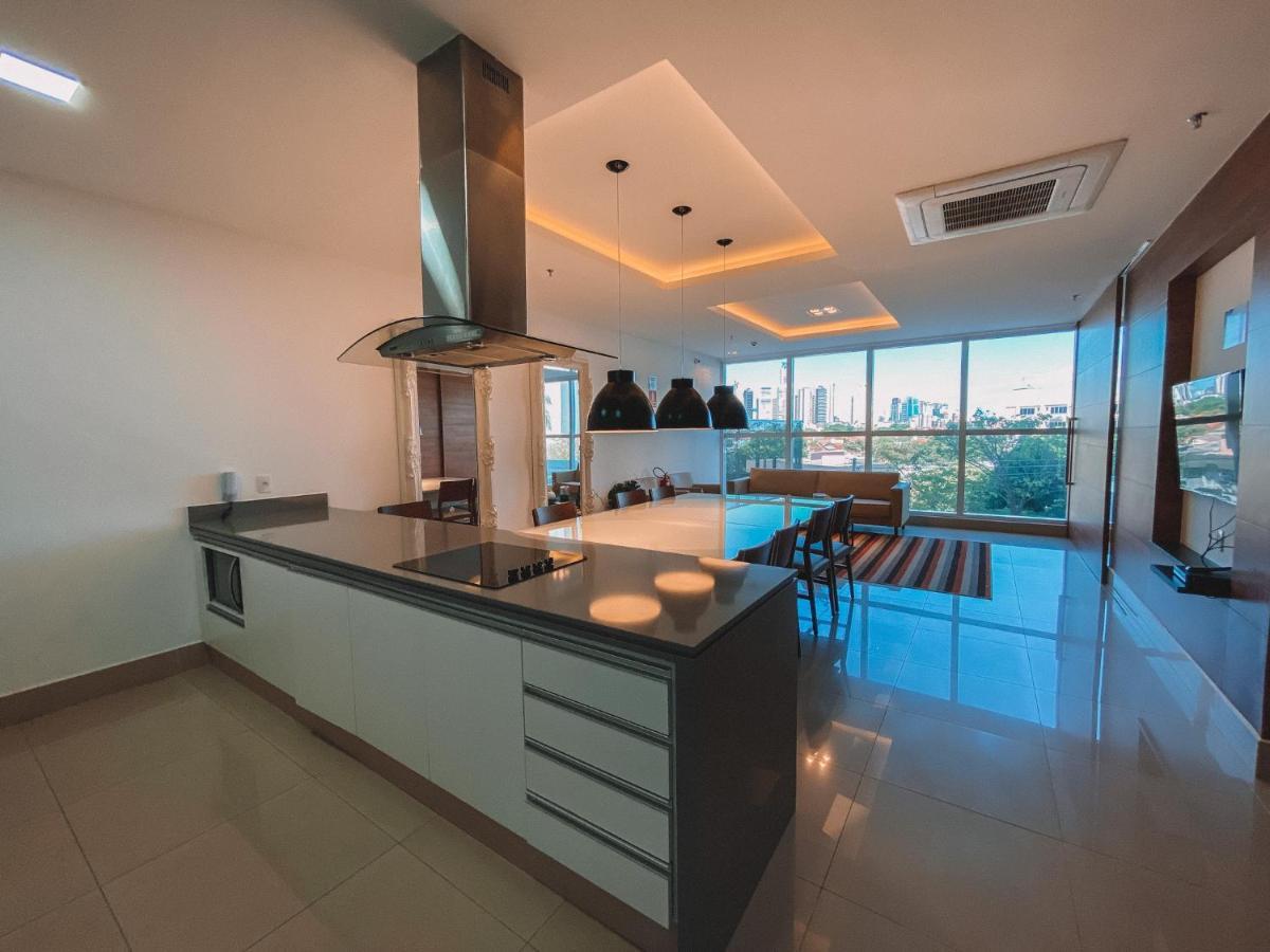 Апартаменты Luxuoso Apto 2Q Jd Goias - 1103T Гояния Экстерьер фото